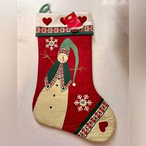 Christmas Stocking Snowman